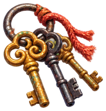 Tangled Captain’s Keys