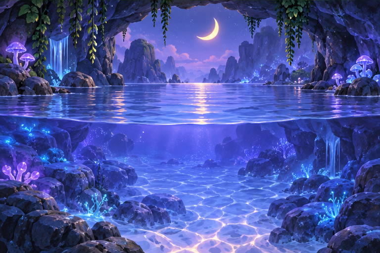Moonlit Grotto