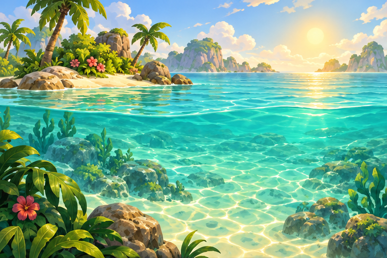 Sunlit Lagoon